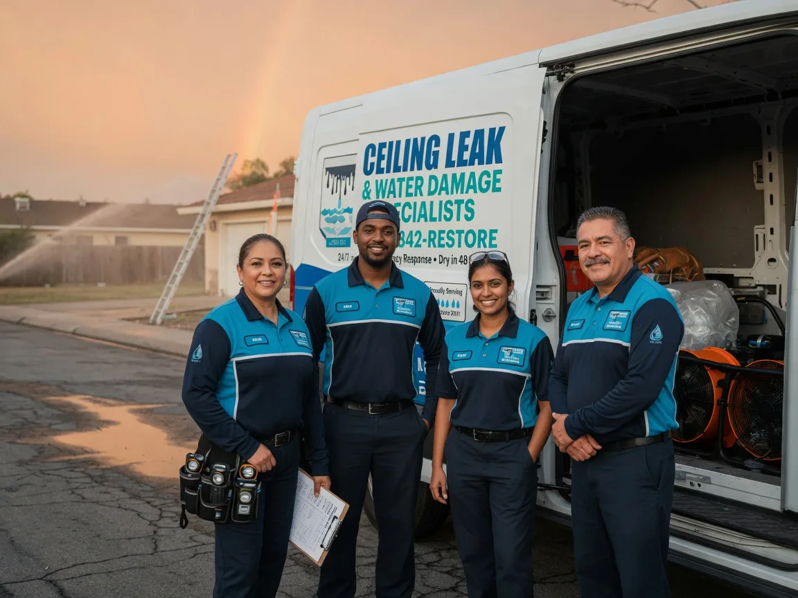 Ceiling Leak Cleanup company in Sykesville, PA