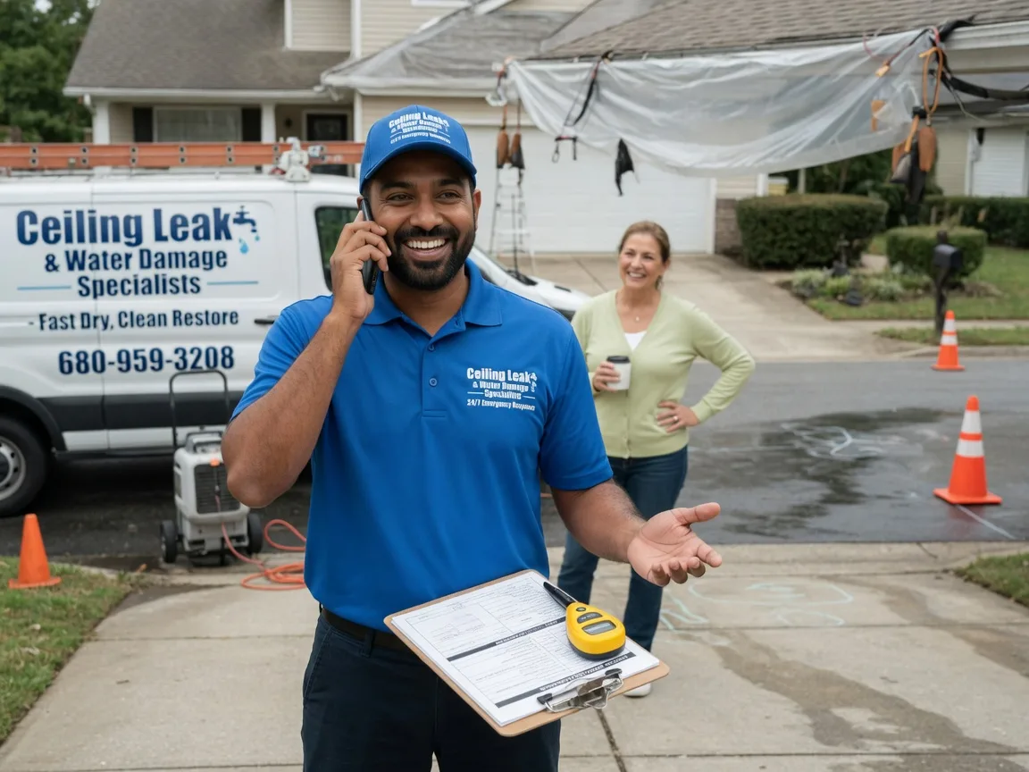 Ceiling Leak Cleanup Sykesville, PA FAQs